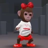 Stickers 🎶🐒🔉 Mono bailando 🔉🐒🎶