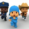 Stickers pocoyo baile
