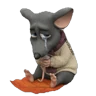 Stickers 🐀😔 Ratita triste tímida 🐀😔