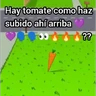 Stickers Soy un tomate en el tejado 🍅🔥