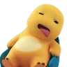 Stickers nailong dino kuning reaction