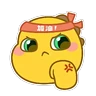 Stickers Nailong Dino Kuning Chibi 🌝