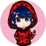 Stickers lady bug🐞 