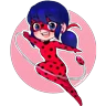 Stickers lady bug🐞 