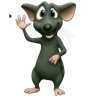 Stickers Rata triste 😢 Rata tímida 🐀 