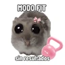 Stickers Rata triste Hámster Meme 🐹