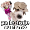 Stickers Ramo de maquillaje 💐 Ramos 💚
