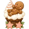 Stickers Navidad Jengibre cookie 🍪🎄✨