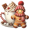Stickers Navidad Jengibre cookie 🍪🎄✨