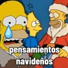Stickers 🎄🎄 Navidad Simpson 🎄🎄