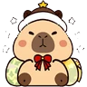Stickers Navidad Capibara 🎄🎊🎄