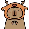 Stickers Navidad Capibara 🎄🎊🎄