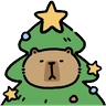 Stickers Navidad Capibara 🎄🎊🎄