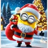 Stickers Navidad Premium MINIONS💛🎄