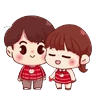 Stickers Love couple / amor ❤️💘