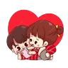 Stickers Love couple / amor ❤️💘