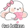 Stickers Amor conejito orejón 🐰💕