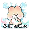 Stickers Amor conejito orejón 🐰💕