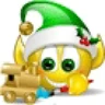 Stickers Navidad Bola amarilla 🟡