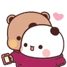 Stickers Bubu & Dudu : Amor 2 