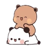 Stickers Bubu & Dudu : Amor 2 