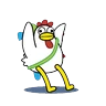Stickers AyamChicken Gaming
