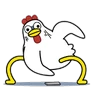 Stickers AyamChicken Katsu