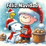 Stickers Snoopy en Navidad 🎄✨