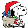 Stickers Snoopy en Navidad 🎄✨