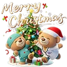 Stickers CU Medicine - Merry Xmas & Happy 2026