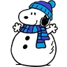 Stickers Snoopy Christmas ✨️