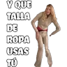 Stickers donde están las rubias 