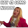 Stickers donde están las rubias 