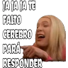 Stickers donde están las rubias 