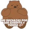 Stickers PARDO(osos escandalosos) 