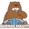 Stickers PARDO(osos escandalosos) 