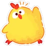 Stickers Chicken Dundun