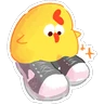 Stickers Chicken Dundun