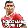 Stickers James R (jugadorCOL) 