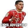 Stickers James R (jugadorCOL) 