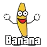 Stickers chicken - banana 🐓🍌