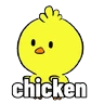 Stickers chicken - banana 🐓🍌