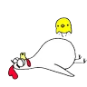 Stickers chicken