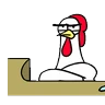 Stickers chicken
