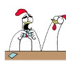 Stickers chicken