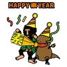 Stickers 亞洲素食展 2026 Happy素Year!