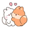 Stickers Besos y abrazos 😚🫂