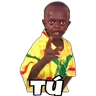 Stickers Niño negro de facebook 