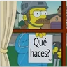 Stickers Letrero Ned Flanders Simpsons 