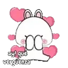 Stickers Amor lovely rabbit 💘🐰